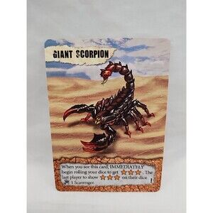 Remnants Giant Scorpion Board Game Promo Card